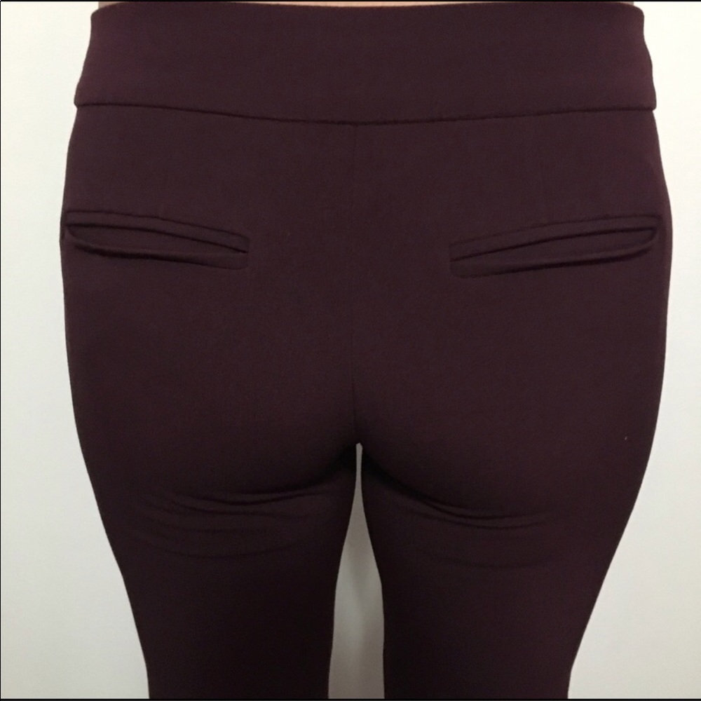 New York & Co. Burgundy Dress Slacks